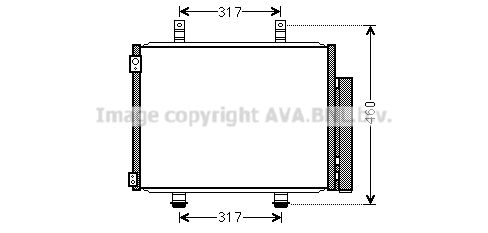 AVA QUALITY COOLING Конденсатор, кондиционер SZ5133D